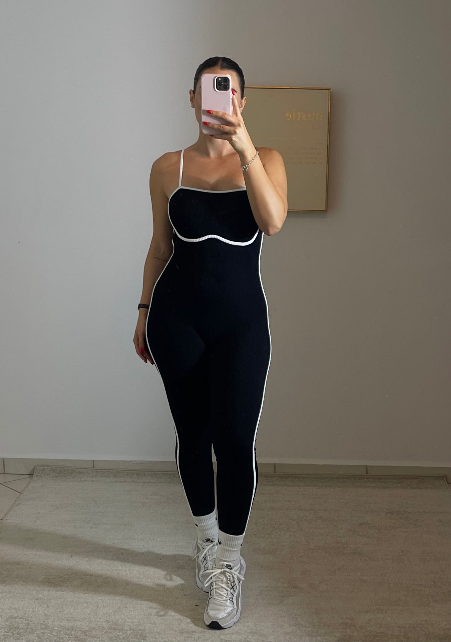 RIBBED JUMPSUIT