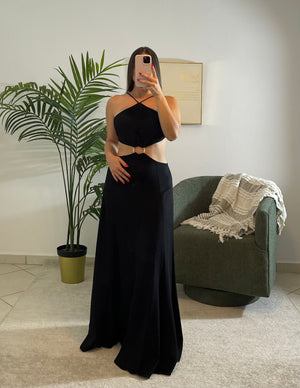 CUTOUT MAXI DRESS