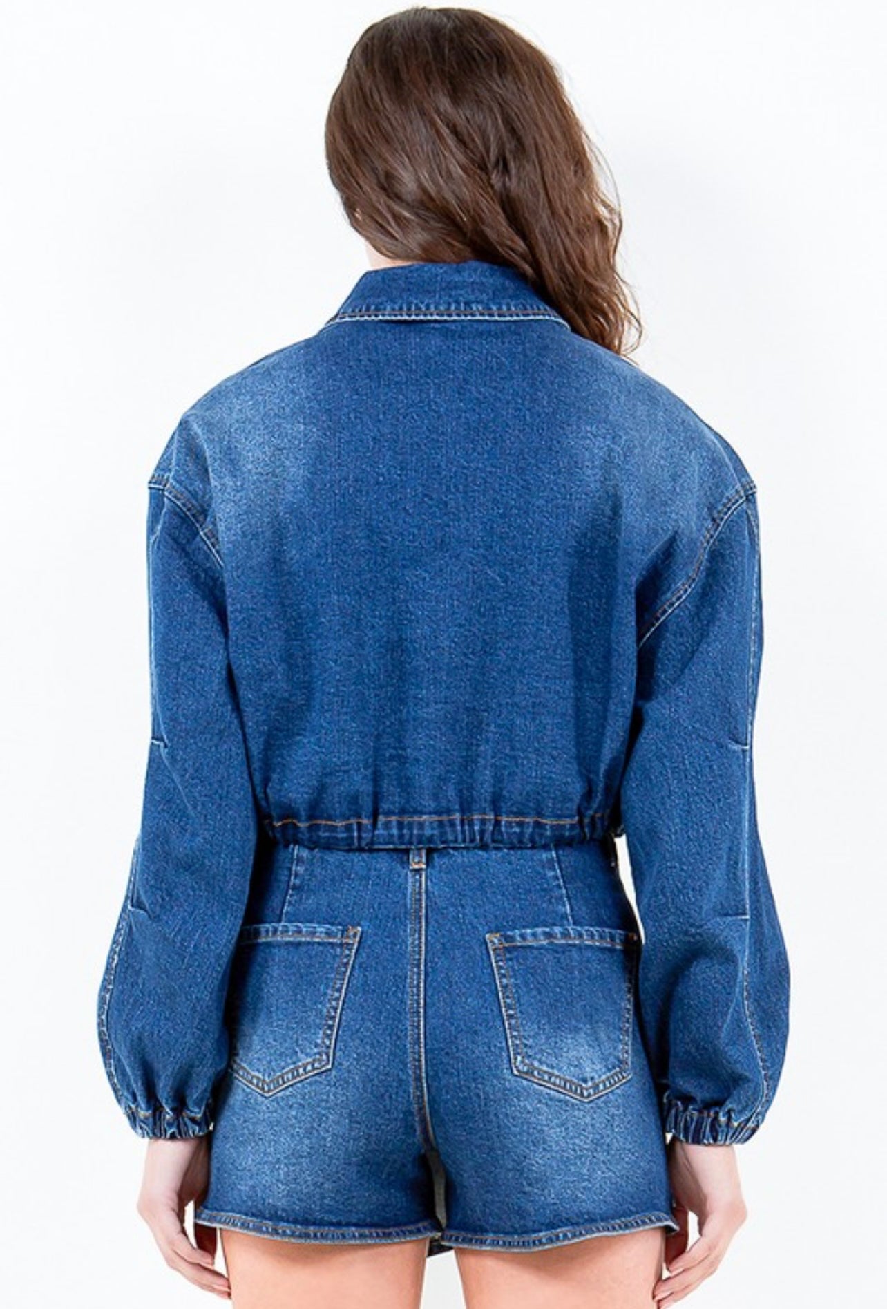 CROPPED DENIM JACKET