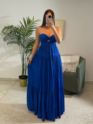 BLUE MAXI DRESS