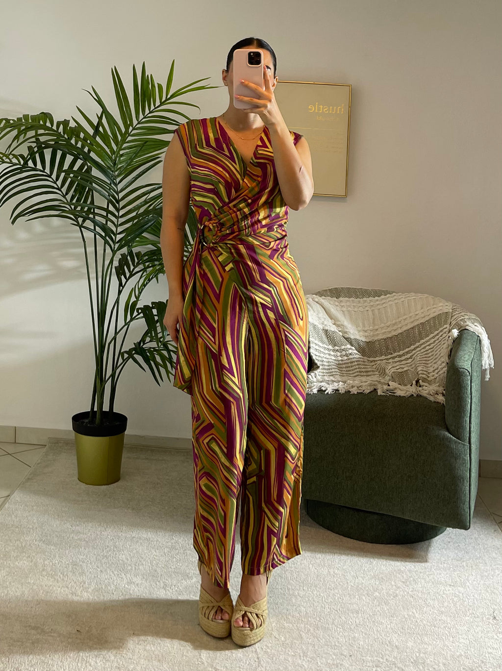 MULTI COLOR JUMPSUIT