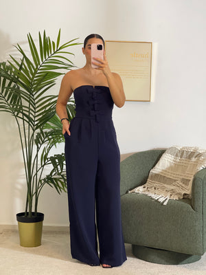 RIBBON DETAIL JUMPSUIT