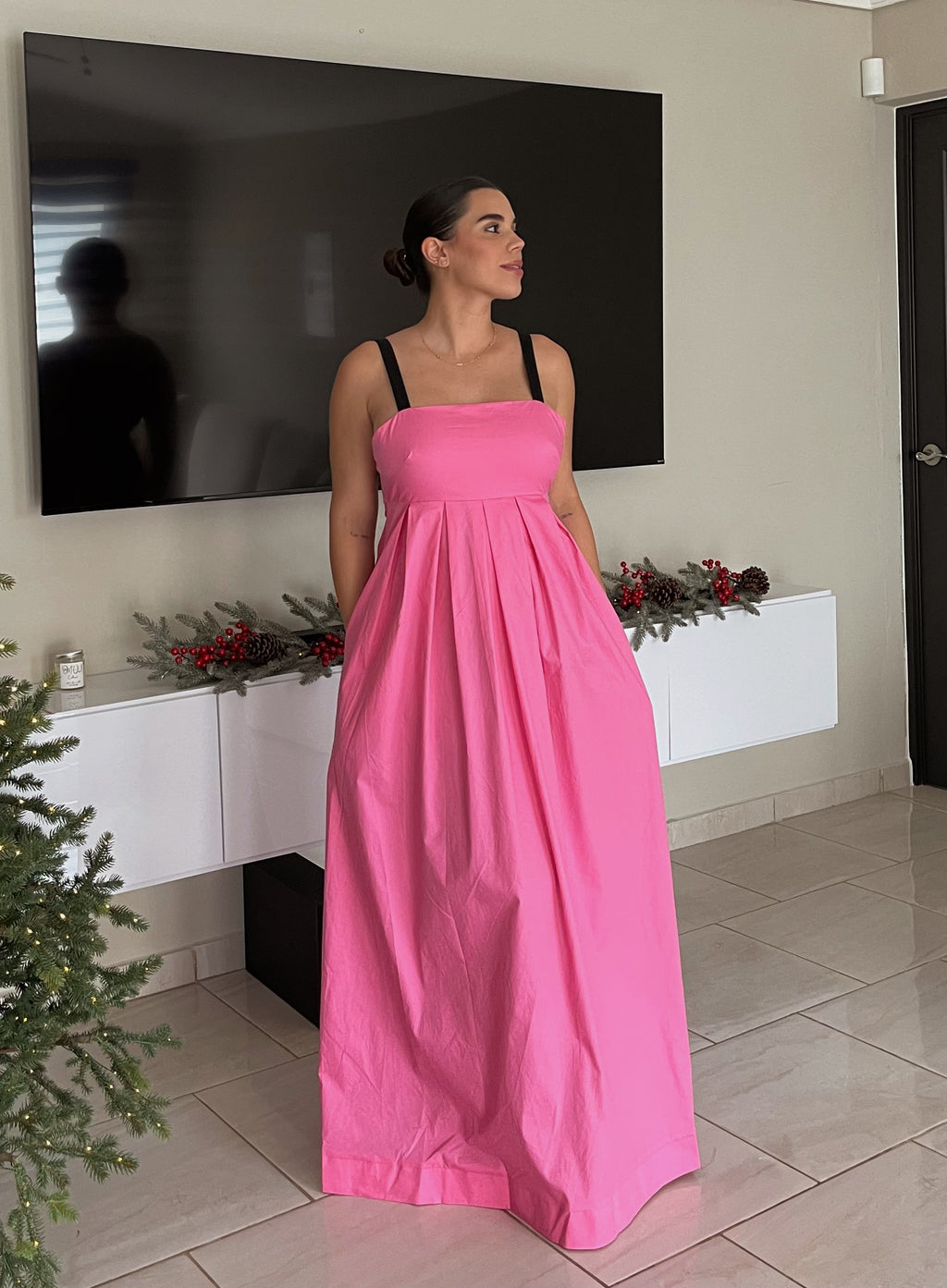 PINK MAXI DRESS