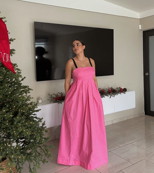 PINK MAXI DRESS